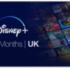 Disney+ Subscription 12 Months (UK)